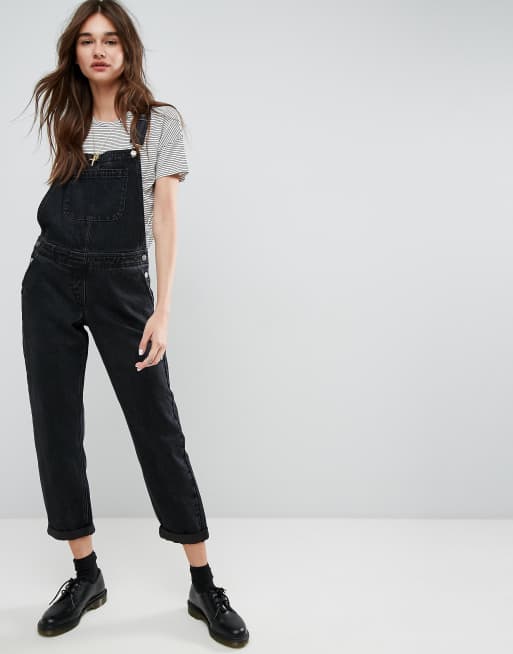 Recession Collection Moonshine - Zip Front Dungarees for Women