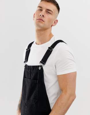 asos dungaree shorts