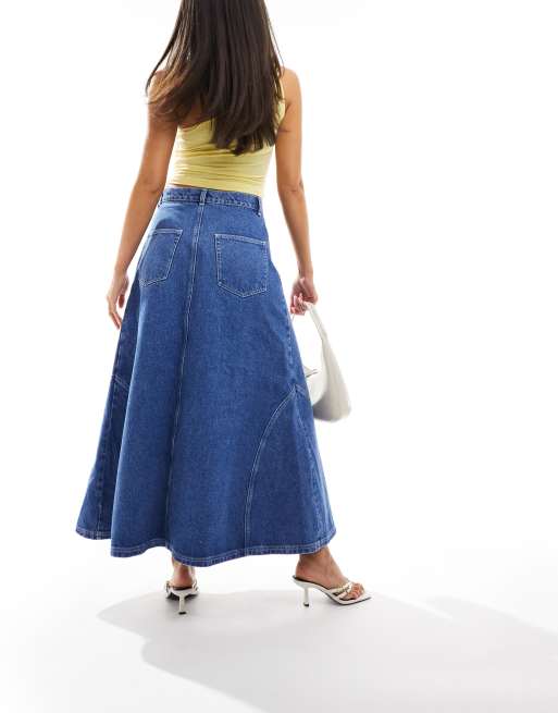 Denim skirt asos best sale