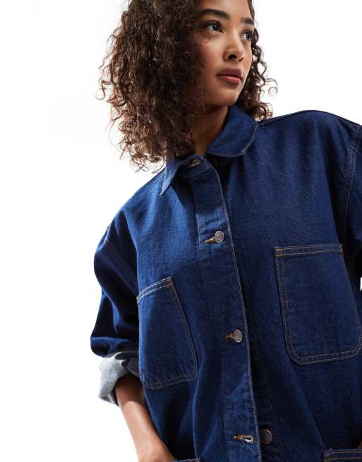 ASOS DESIGN - Denim jack met rinse wash, 3 van 4
