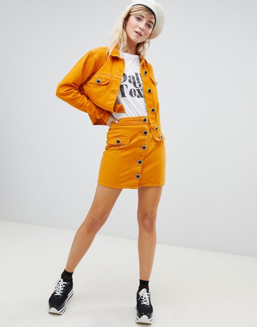 Asos sale mustard jacket