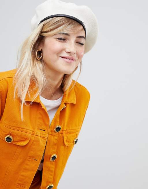 Asos sale mustard jacket