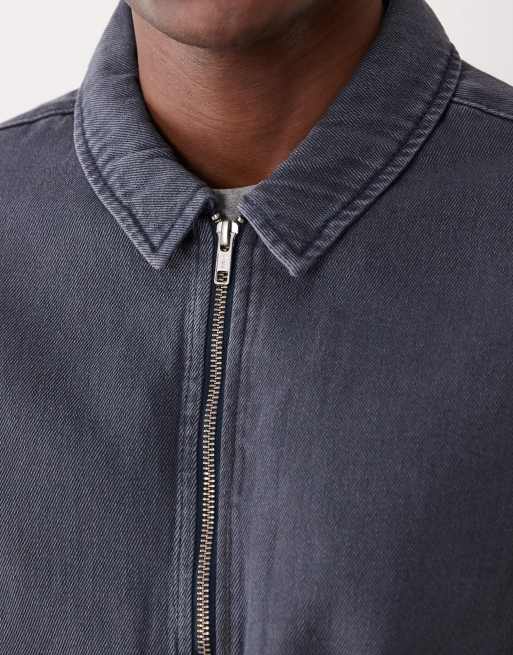 ASOS DESIGN denim jacket in blue overdye - part of a set, 3 of 5