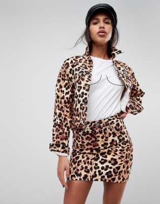 asos leopard print jeans