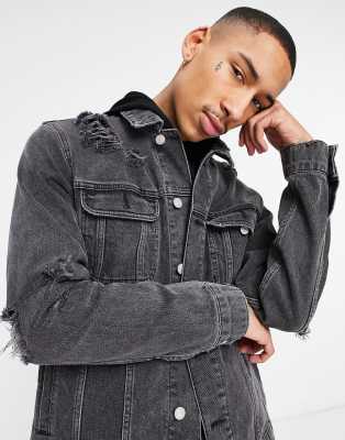 asos design denim jacket