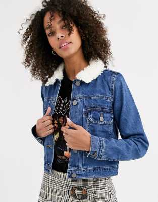 asos design denim jacket