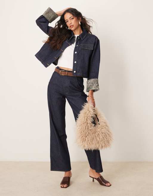 即完 TRUCKER JACKET DENIM LEOPARD デニムジャケット Trucker Jacket Denim in leopard – Stüssy – Stussy AU