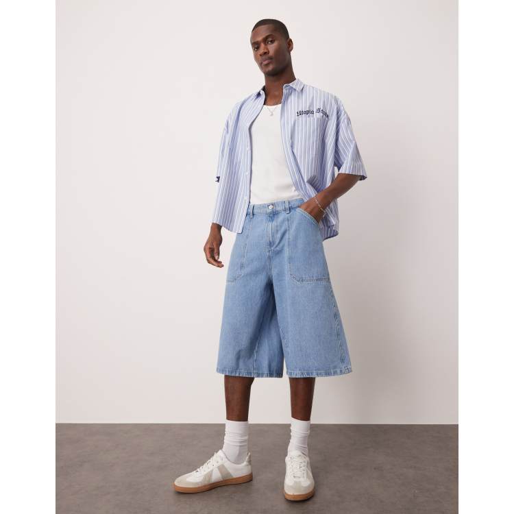 パンツ STABRIDGE Mid Summer Jorts Washed Black 61Wteryk-4L._UY350_.jpg