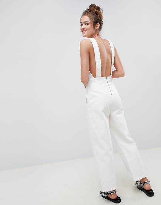 Asos 2024 white overalls