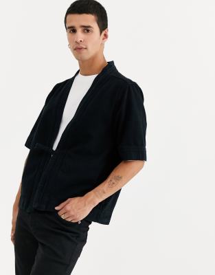 asos denim kimono