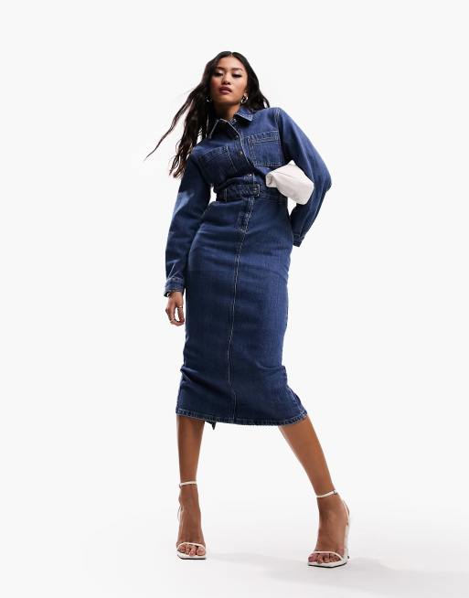 Asos store jean dress