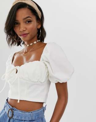 asos milkmaid top