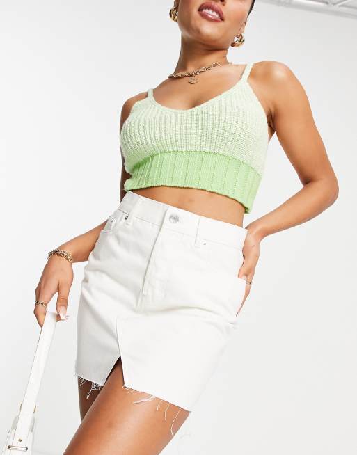 Denim mini skirt asos sale