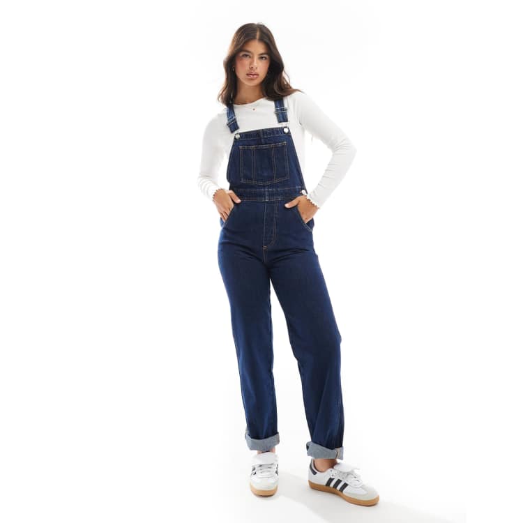 ASOS DESIGN denim overall in rinsewash | ASOS