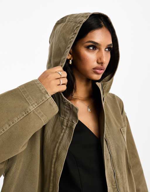 Asos parka outlet sale