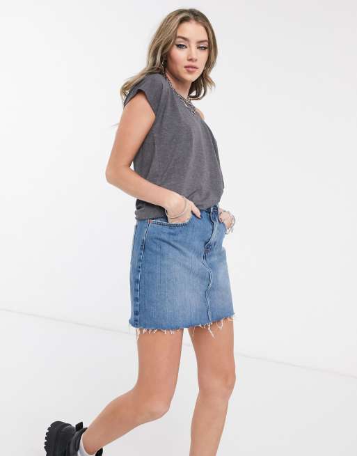 Asos jupe en jean new arrivals