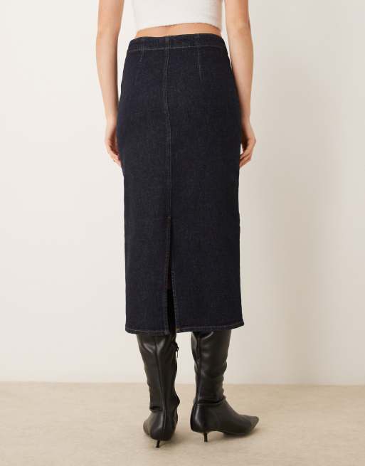 Denim pencil skirt asos hotsell