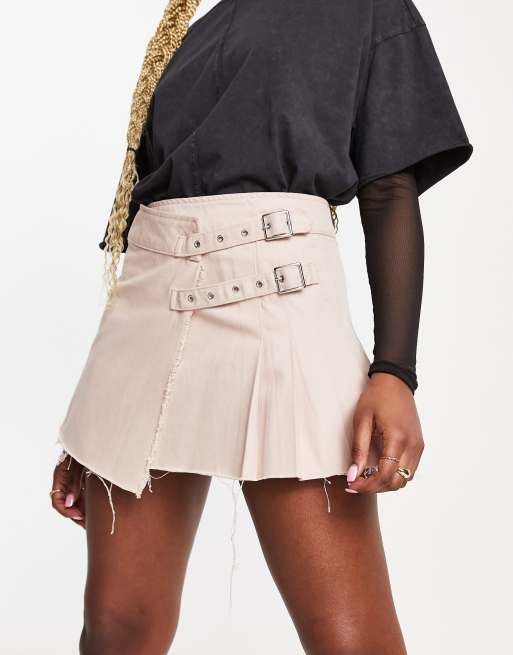 Beige on sale skirt asos