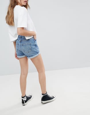 asos mom shorts