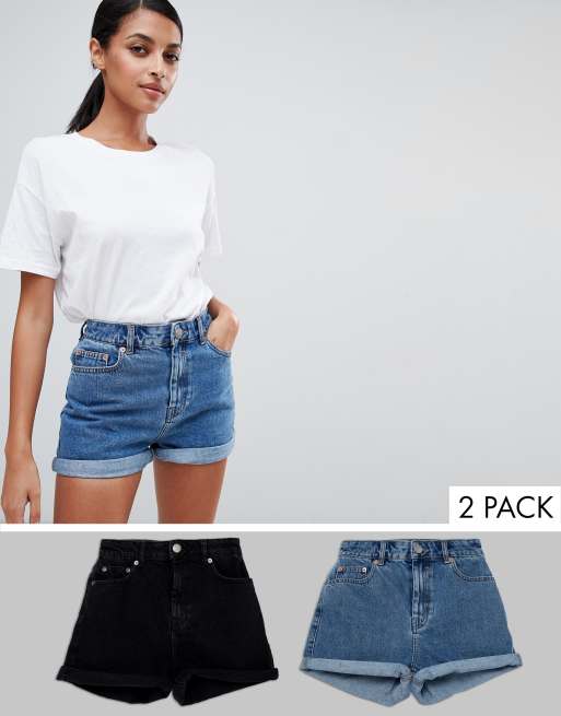 Asos mom outlet shorts