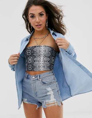 asos denim shirt womens