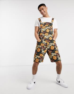 asos overall shorts