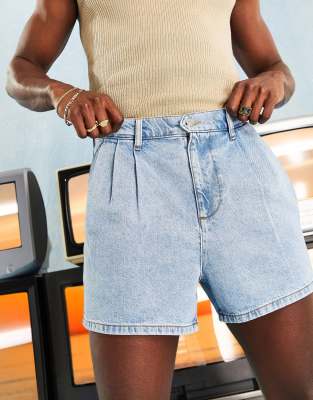 mens jean shorts asos