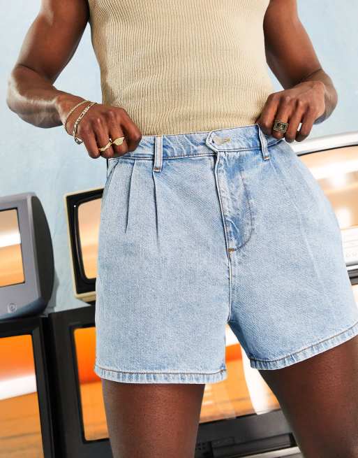 Asos womens denim shorts discount