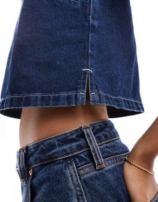 ◆7月新作◆Blue Jean Fitted High Neck Tank-Let's Go Indigo Guardian Single Layer Jeans: CE AAA Rated Moto Jeans with