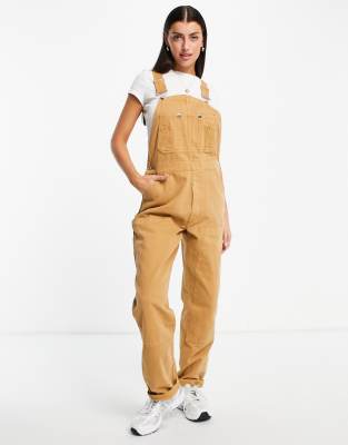 tan dungarees