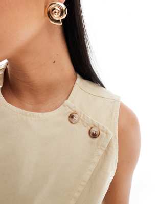 ASOS DESIGN DENIM VEST 