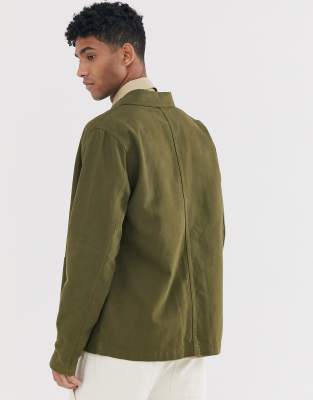 asos design worker jacket