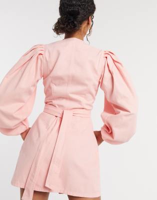 light pink dress asos
