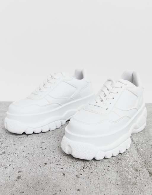 Asos hot sale white sneakers