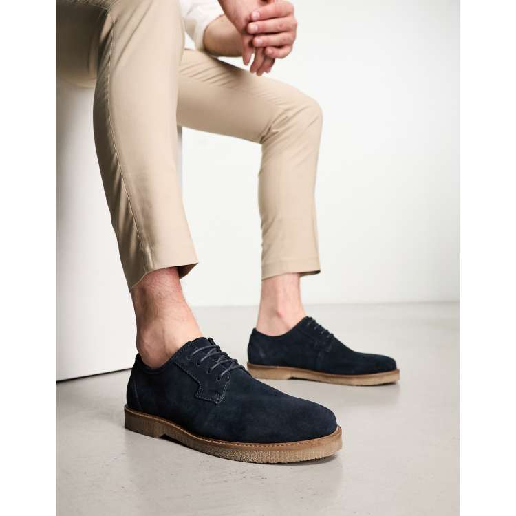 Asos cheap navy shoes