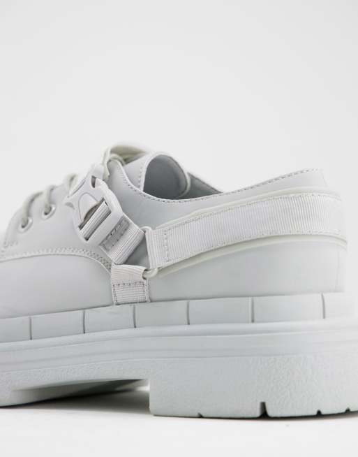 ASOS DESIGN - Derby schoenen met vetersluiting, dikke zool en tuigdetail, 4 van 4