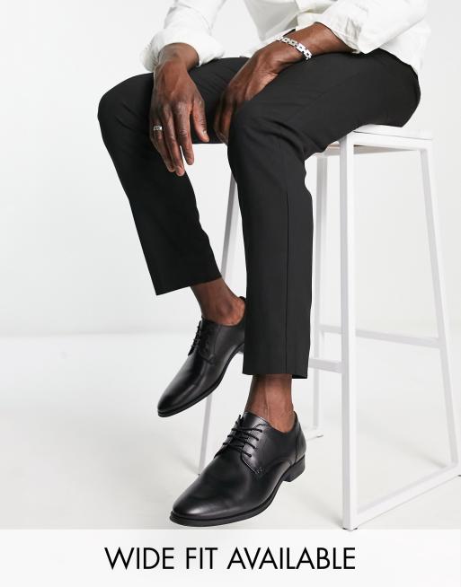 Asos black dress shoes on sale