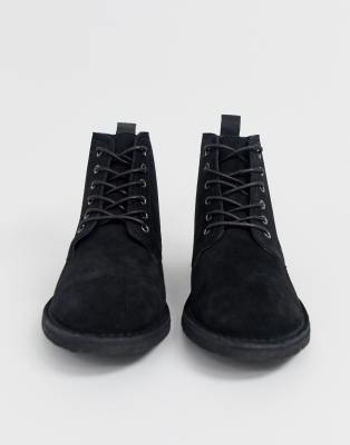 asos black desert boots