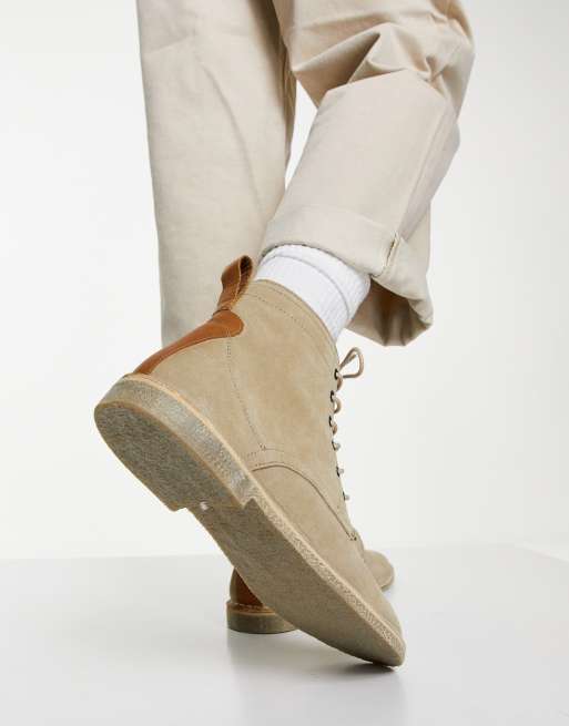 Asos design desert boots best sale