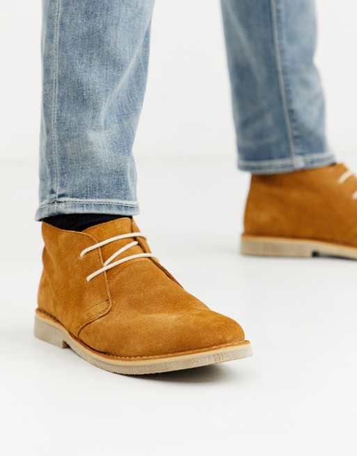 Asos design 2025 chukka boots