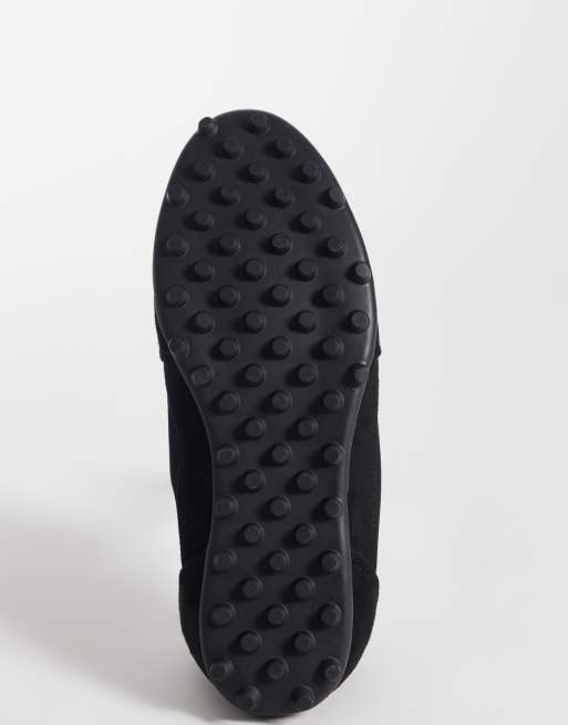 ASOS DESIGN - Desire - Sneakers met dunne zool en veters in zwart, 5 van 5