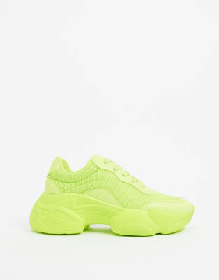 lime green gym shoes