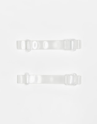 ASOS DESIGN ASOS DESIGN detachable bra straps in clear