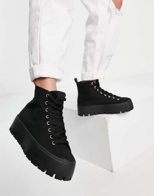 Chunky Canvas High Top