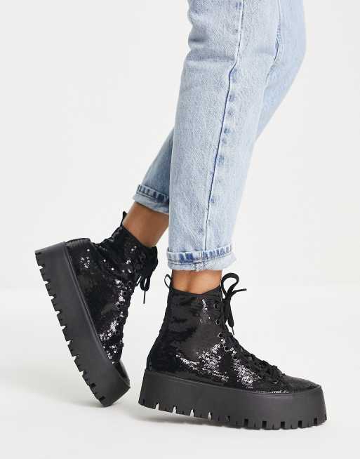 Asos high cheap top trainers