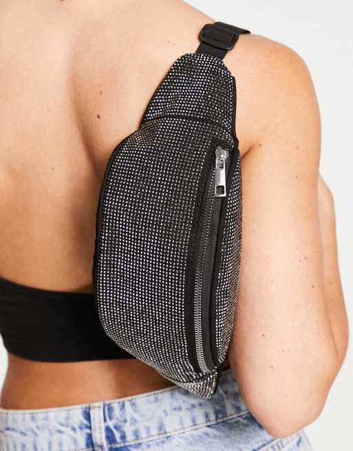 diamante bum bag