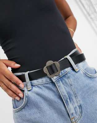 diamante belt buckle