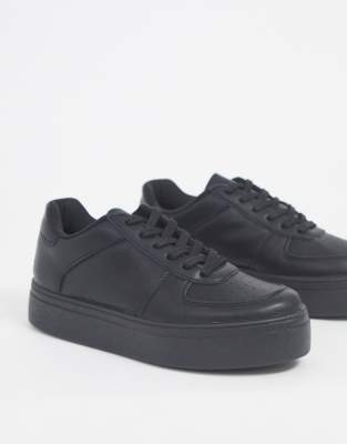 asos flatform trainers