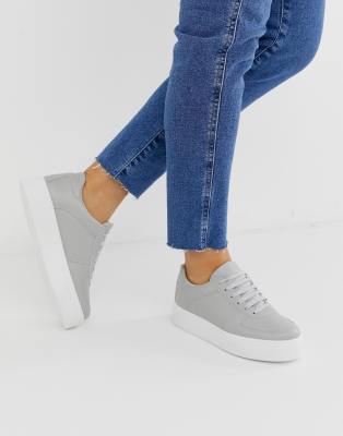 pale grey trainers