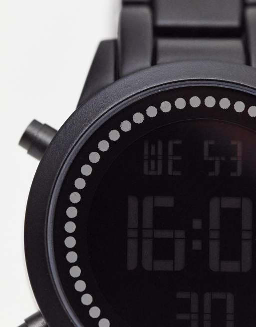 Matte black 2025 digital watch